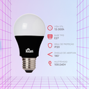 Ver imagem 2 de Lampada Led Bulbo a 9w Luz Negra Neon Efeito Bivolt E27 Kian