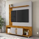 Ver imagem 2 de Home Estante Rack Maragogi para Tv até 65 Polegadas Naturale/off White