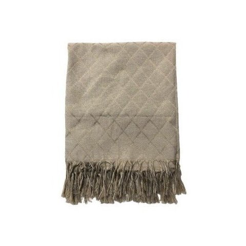 Xale para Poltrona Manta para Sofá 1,60x1,40m Catedral Branco Navaro