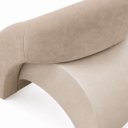 Ver imagem 7 de Poltrona Decorativa Confortável Pé Palitos:Veludo Capuccino