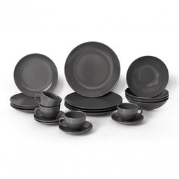 Aparelho de Jantar 20 Peças Soho Haus Concept Cinza - 1