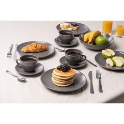 Aparelho de Jantar 20 Peças Soho Haus Concept Cinza - 3