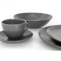 Aparelho de Jantar 20 Peças Soho Haus Concept Cinza - 5