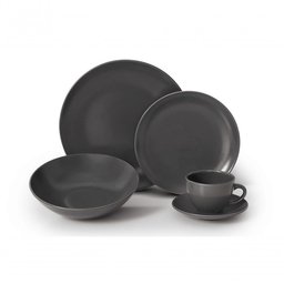 Aparelho de Jantar 20 Peças Soho Haus Concept Cinza - 7