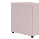 Ver imagem 5 de Puff Quadrado Estofado 35cm Multimóveis Crslr-PUF001 Rosa