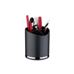 Suporte Porta Utensílios e Talheres Preto Future 1252pt - 1