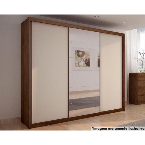 Guarda Roupa 3 Portas 1ESP 6g Palazzo N. Horizonte Can
