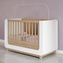 Ver imagem 4 de Berço Mini Cama Aconchego Branco/jequitibá Hp - Henn