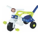 Ver imagem 2 de Triciclo Léo com Haste Removível 2511 Azul - Magic Toys
