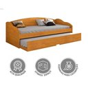 Ver imagem 5 de Bicama Solteiro Funny Iii C/ Auxiliar Cinamomo - Conquista