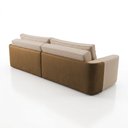 Ver imagem 5 de Sofá Cama 3 Lugares 2,30m Modelo Belissimo Design Orgânico Bege
