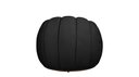 Ver imagem 5 de Kit Poltrona Giratória Concha C/ Puff + Almofada Veludo Preto - Londrilar