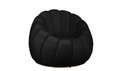 Ver imagem 4 de Kit Poltrona Giratória Concha C/ Puff + Almofada Veludo Preto - Londrilar