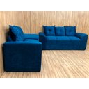 Ver imagem 2 de Sofá 2 e 3 Lugares Azul 910 Porto