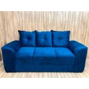 Ver imagem 5 de Sofá 2 e 3 Lugares Azul 910 Porto