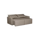 Ver imagem 5 de Sofá Cama Dubai Retratil e Reclinavel 3 Lugares Sofatec Bronze