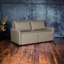 Ver imagem 3 de Sofá Cama Dubai Retratil e Reclinavel 3 Lugares Sofatec Bronze