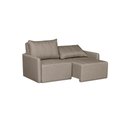 Ver imagem 6 de Sofá Cama Dubai Retratil e Reclinavel 3 Lugares Sofatec Bronze