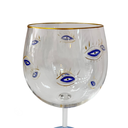 Ver imagem 2 de Taça para Gin Cristal Pintada À Mão Olho Grego