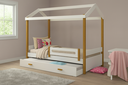 Ver imagem 1 de Cama Solteiro Modelo Casinha Eliz Acompanha Auxiliar