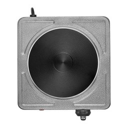 Fogão Elétrico Pratic Pfe351 1boca Portátil 1000w Prata 110v - 2