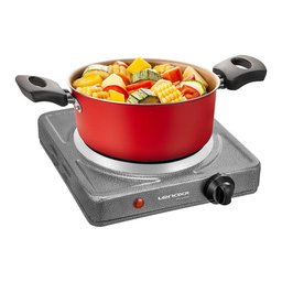 Fogão Elétrico Pratic Pfe351 1boca Portátil 1000w Prata 110v - 6