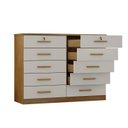 Ver imagem 4 de Cômoda para Quarto 10 Gavetas Genova