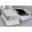 Ver imagem 1 de Cama Box Baú Crc Solteiro +Colchão Molas Ensacadas Marselha Hellen 88
