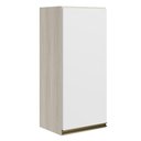 Ver imagem 1 de Armario Aereo 1 Porta MDF 40x90 cm Kali 119771 Bianco Toq Branco Nicioli