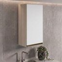 Ver imagem 6 de Armario Aereo 1 Porta MDF 40x90 cm Kali 119771 Bianco Toq Branco Nicioli