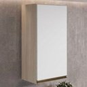 Ver imagem 2 de Armario Aereo 1 Porta MDF 40x90 cm Kali 119771 Bianco Toq Branco Nicioli