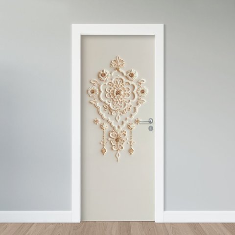Adesivo de Porta - Arte Déco
