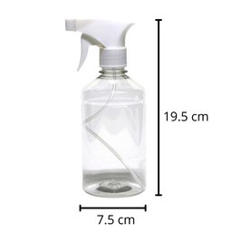 3 Frascos Borrifador Pulverizador 500ml Spray - 2