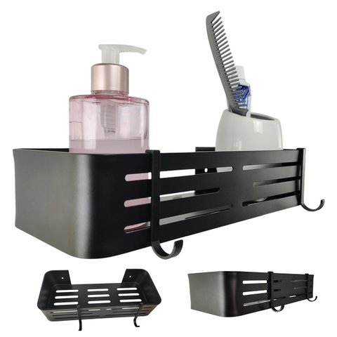 Suporte Porta Shampoo Banheiro Box Prateleira Utensilios Organizaçao Casa Cozinha Lavanderia Multius