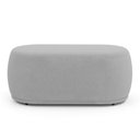 Ver imagem 5 de Puff Decorativo Orgânico Living Molly 02 Lugares Bouclê Cinza Claro - Desk Design