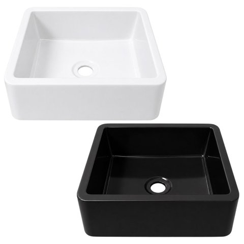 Kit 2 Pia para Banheiro Moderna Retangular 30cm Resistente