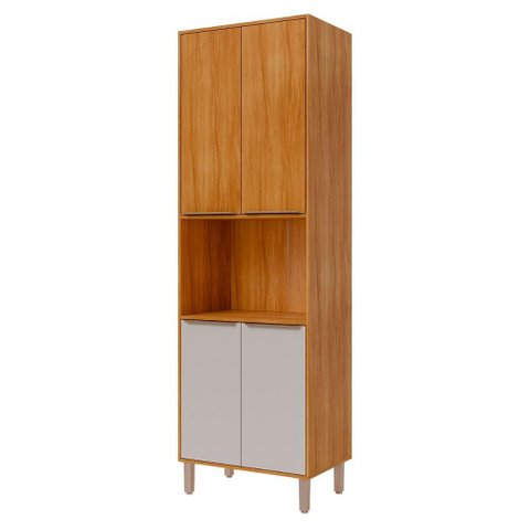 Torre Quente Divina 70 Cm 1 Forno 4 Portas - Cinamomo/off White