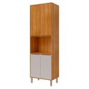 Ver imagem 1 de Torre Quente Divina 70 Cm 1 Forno 4 Portas - Cinamomo/off White