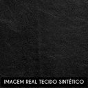 Ver imagem 5 de Sofá 3 Lugares 180cm Living Pés Curvos Santi D05 Sintético Preto - Mpozenato