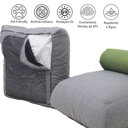 Ver imagem 7 de Puff para Piscina e Área Externa Verda Outdoor Flutuante Poltrona Good Pufes