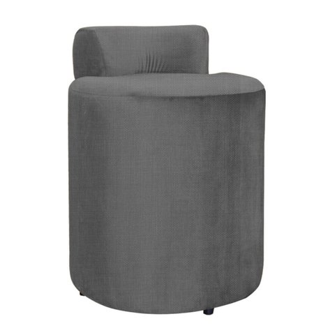 Puff Banquetas Athena Decorativa Linho
