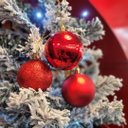 Ver imagem 1 de Conjunto 6 Bolas de Natal Vermelho Prime Tradicional Misto Glitter, Brilho e Fosca 6cm