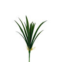 Ver imagem 1 de Buquê Folha de Orquídea Artificial Verde 44cm 13 Folhas Folhagem Decorativa