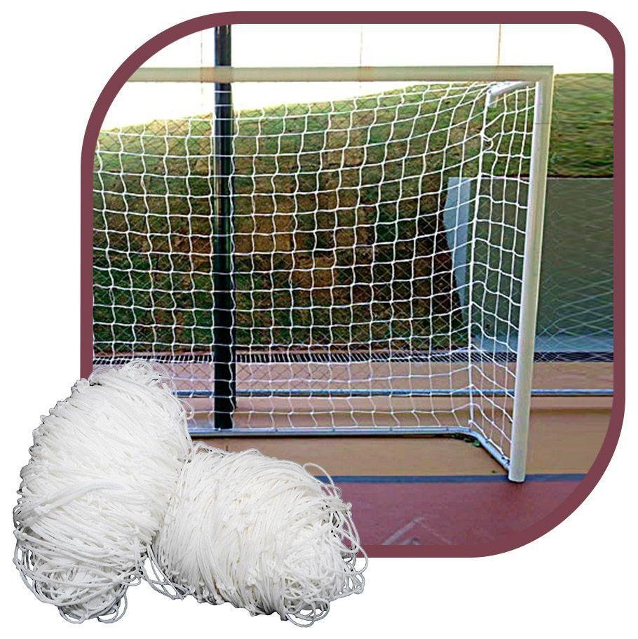 Par de Rede para Trave de Gol Futsal Fio 2 Futebol de Salão - 3