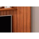 Ver imagem 6 de Painel Home P/tv até 65 Polegadas Lume Ripado C/ Prateleira 175x108cm Cedro - Dj Móveis