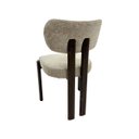 Ver imagem 3 de Cadeira de Jantar Nord Estofada com Estrutura Amadeirada Waw Design