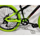 Ver imagem 5 de Bicicleta Vikingx Tuff-44 - Aro 26 - 7v Sunrun - Freio a Disco - Preto/verde Neon