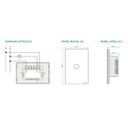 Ver imagem 4 de Interruptor Touch Wi-Fi Smart Tramontina Branco com 1 Canal