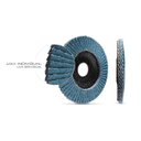 Ver imagem 2 de Disco Flap Fibra de Vidro Cônico (4 1/2x7/8) Grão 80