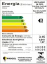 Ver imagem 3 de Ventilador De Teto New Zeta 4 Pás De MDF Preto/Cobre 220v Venti-Delta
